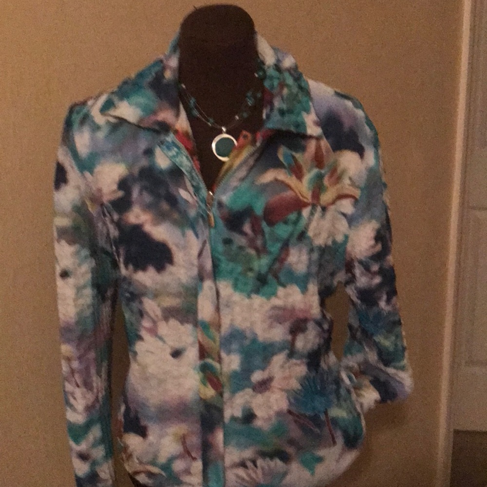 Reversible Floral Jacket